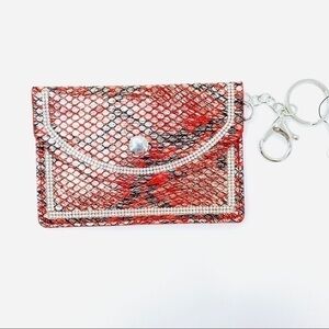 Python SnakeSkin KeyChain Wallet Coin Purse